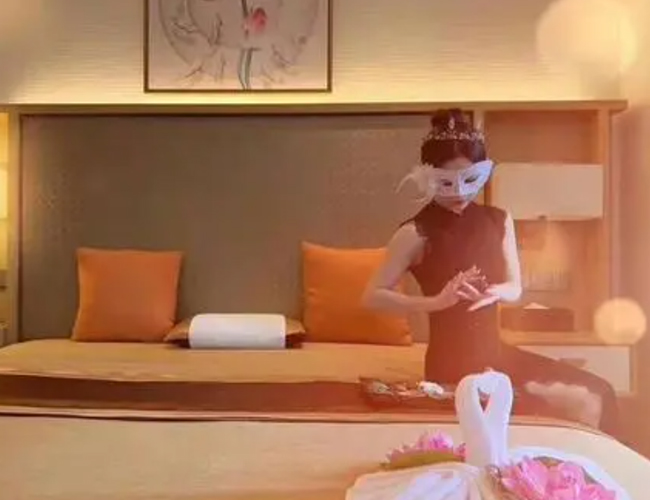 我在西安长安体验了下高端男士按摩spa会馆，私人会所花样超多